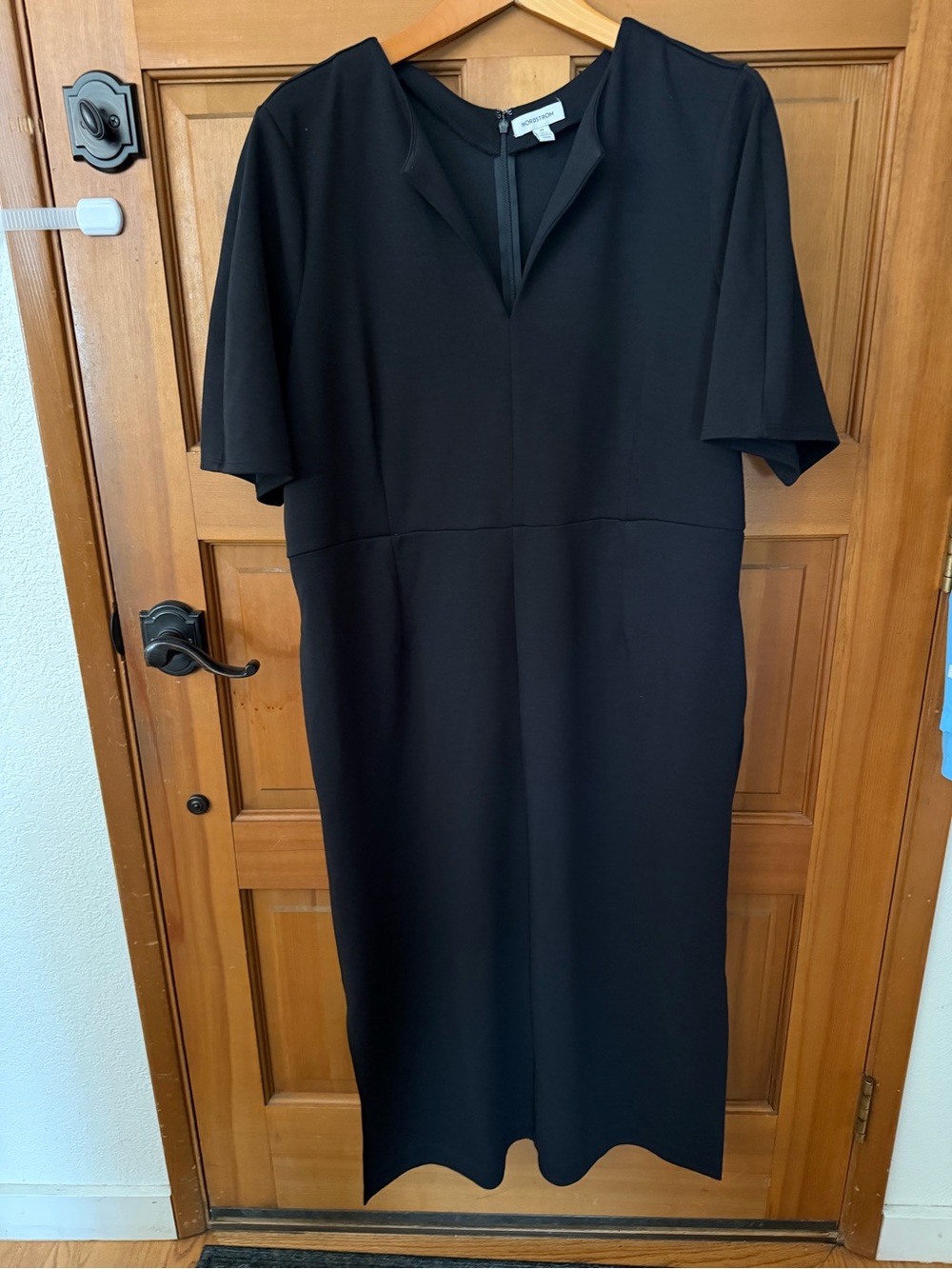 Nordstrom Black Shift Dress with pockets